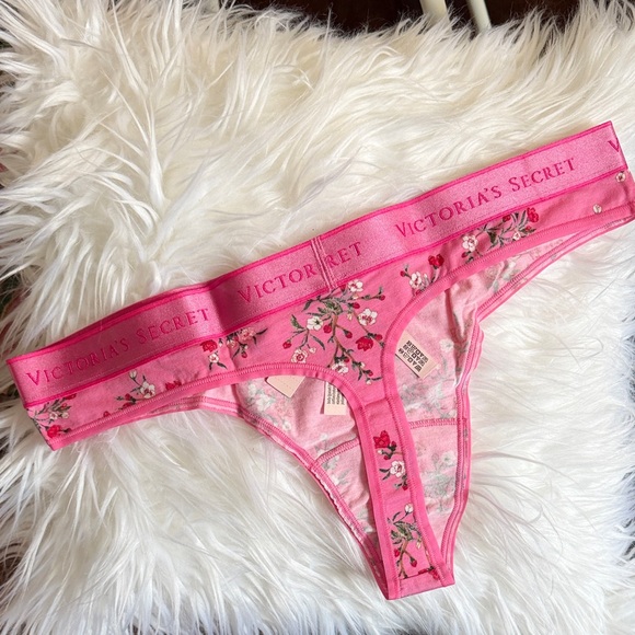 Victoria's Secret Pink Floral Briefs - Picture 8 of 15